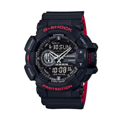 Часы кварцевые Casio черные G-Shock G-SHOCK мужские GA-400HR-1A [предмет]