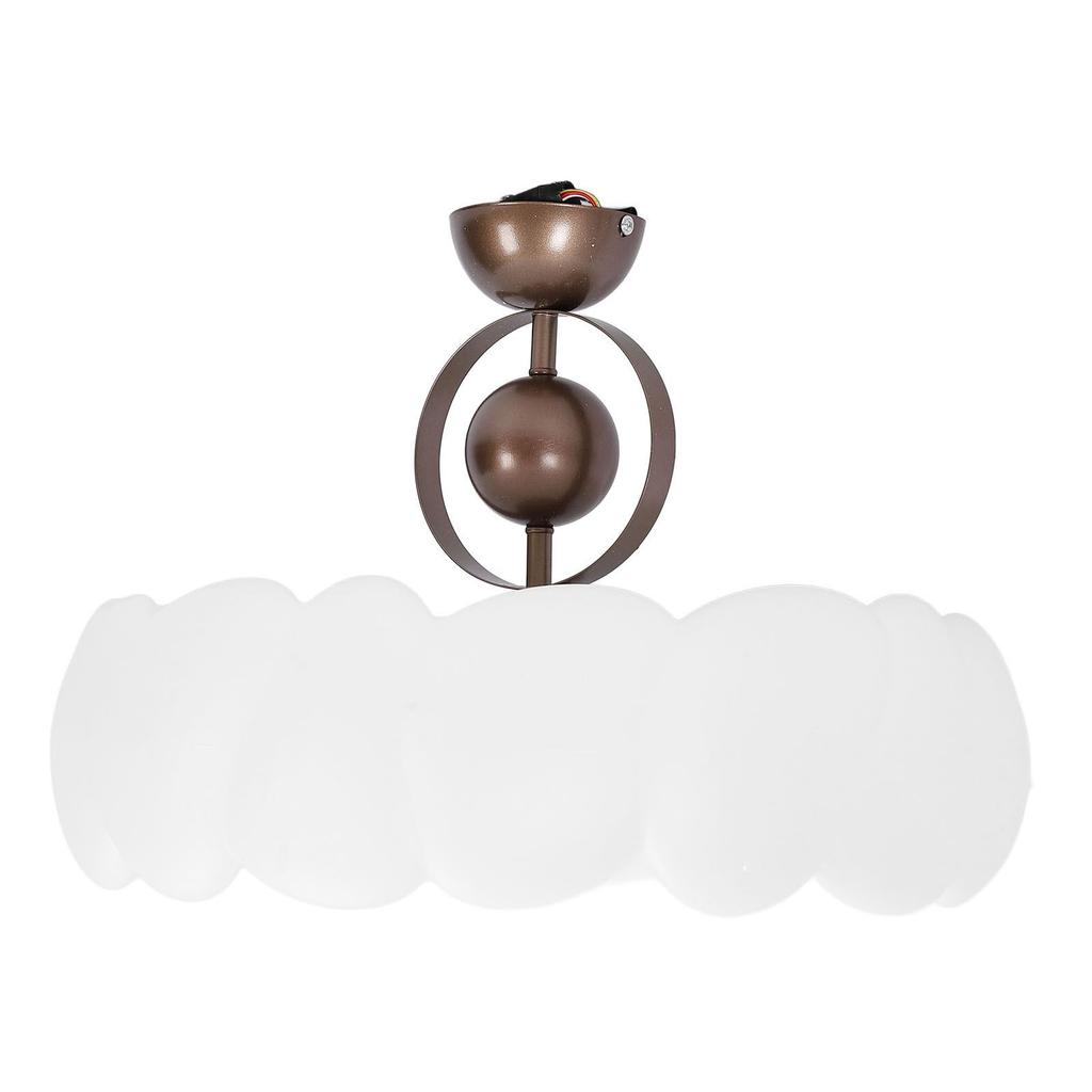 Светодиодный потолочный светильник с плавной регулировкой яркости, в форме цветка, современный потолочный светильник с креплением на стену и приложением