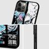 Anime Jujutsu Kaisen Case for iPhone 14 11 13 Pro Max 12 Mini XR 7 8 Plus SE 2020 XS 6 6S + Coque Black Soft Phone Bag Cover