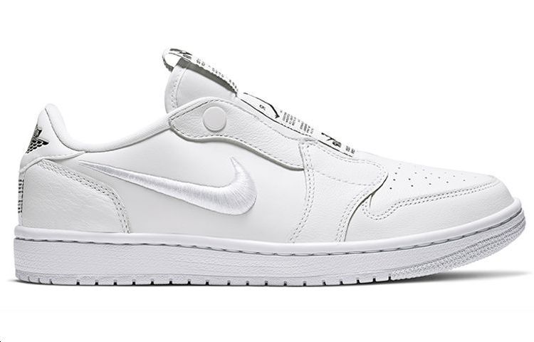 Women's Sneakers Nike Jordan 1 Retro Low Slip White Black (Women's) White/Black-White