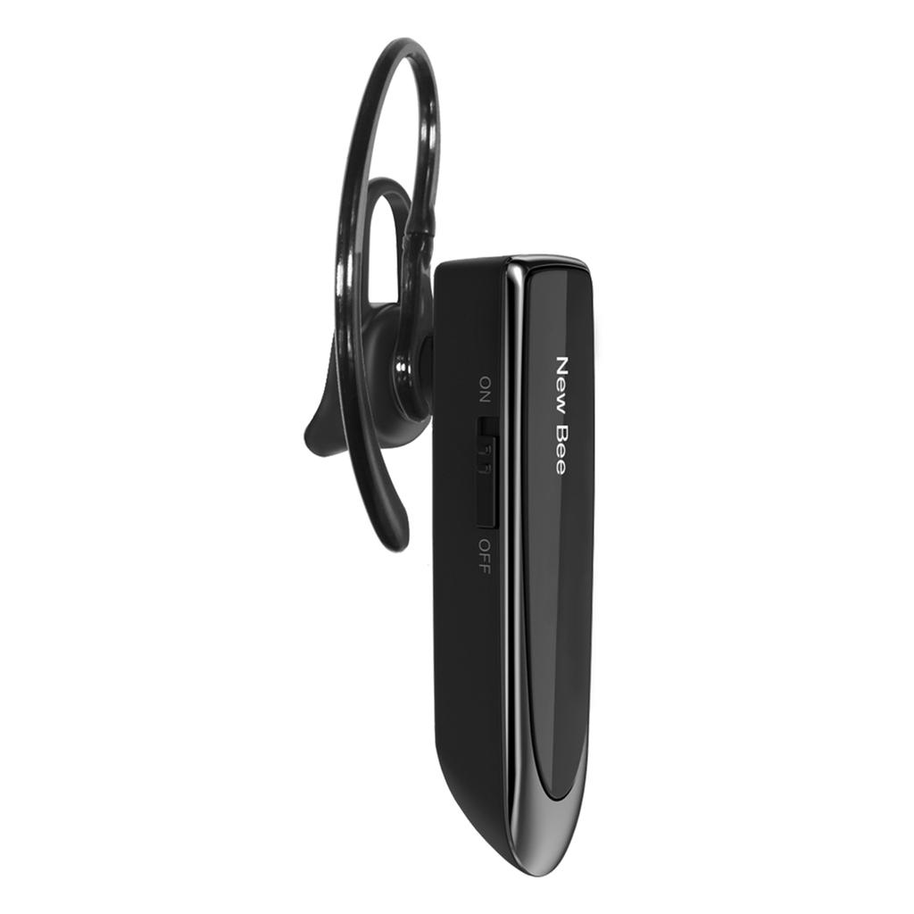 NEW BEE Single Wireless Bluetooth-гарнитура Наушники с шумоподавлением Микрофон Спортивные наушники Hands-Free