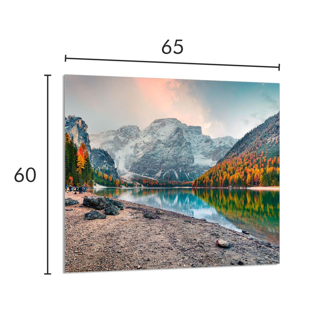 PANEL SZKLANY DO KUCHNI 65x60 Góry