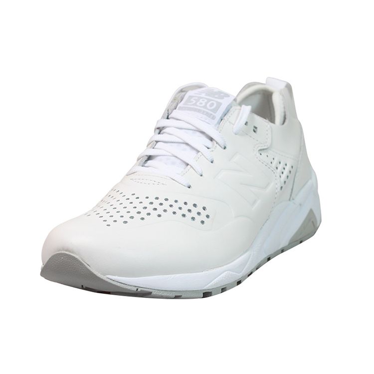 New Balance Кроссовки мужские низкие на шнуровке Nb 580 Белые Серые MRT580DE