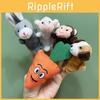 Little Pulling Rabbit Radish Plush Toy Finger Doll Party Interaction Collection