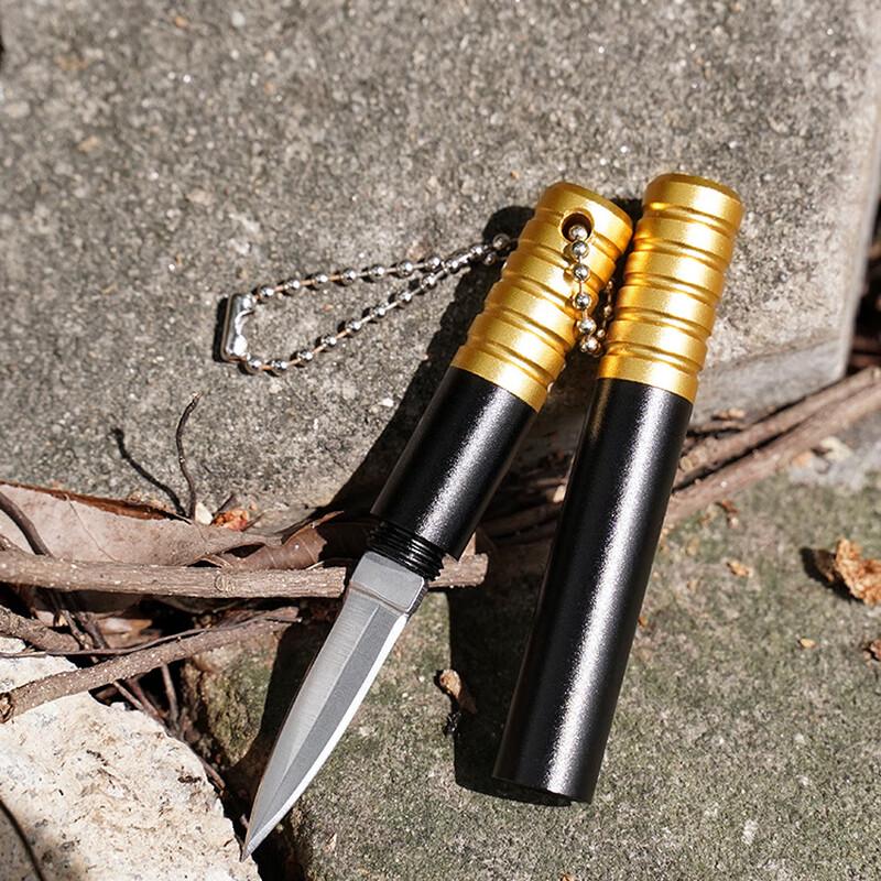 Púliàn KA-97 Золотое Кольцо Прут Мини-Нож Брелок Ожерелье (2-Pack)