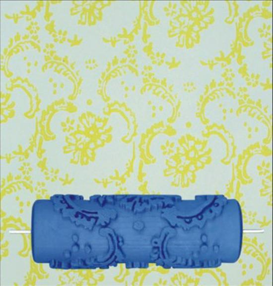 5-дюймовый ролик с рисунком для жидких обоев - Инструмент для DIY-точечной росписи и покраски стен