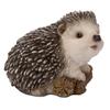 Ubia Mini Hedgehog On a 5 X X 4 Doll Animal Garden Cute H24192 Stump, 3.5 Cm, Figurine, Ornament, Decor, Realistic, Mouse,