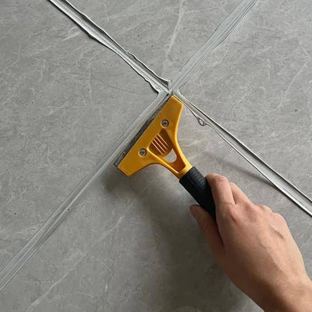 Набор из 12 штук инструментов для удаления затирки Многоцелевые пластиковые скребки Инструмент для заделки швов Для очистки плитки, стекла