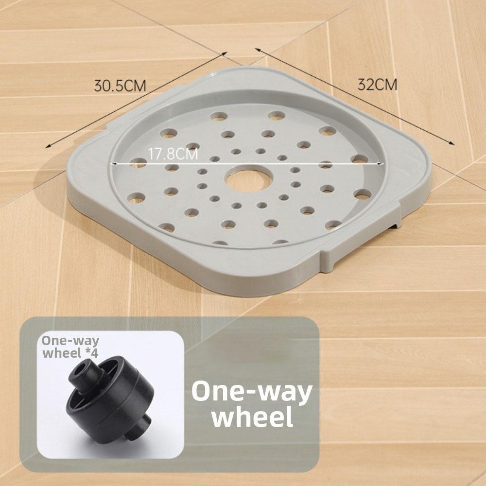 Perforated Platform Flower Pot Tray  For Kitchen Cylinders Plant Pots and Buckets