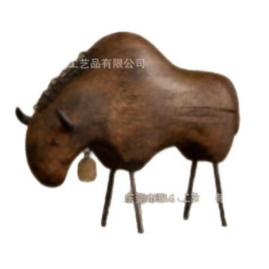 Creative resin craft animal figurines, home desktop scene decorations, and ambient ornaments