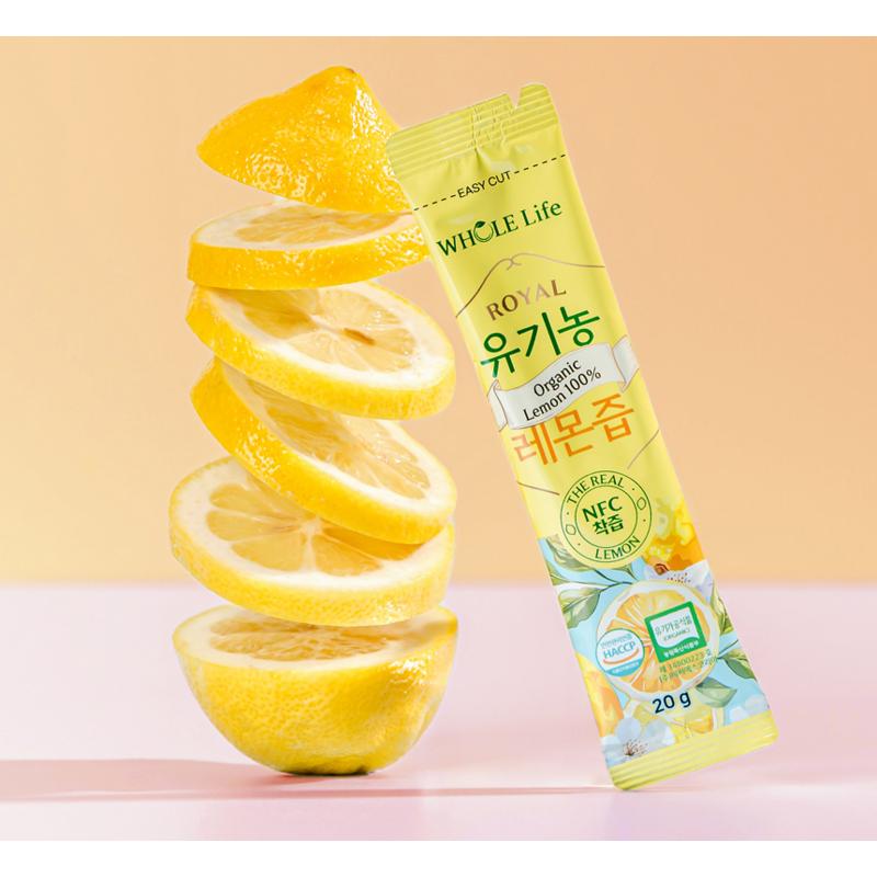 WHOLELIFE Organic Lemon Juice 14p, 280g, 1 piece