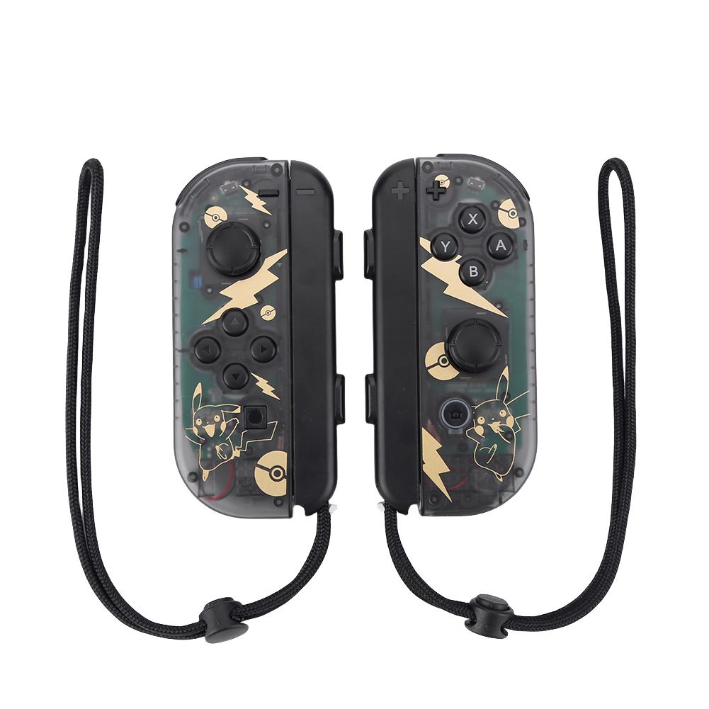 Bluetooth-совместимый контроллер консоли Функция пробуждения для Switch Мобильный игровой контроллер с ремешком для рук Левый и правый