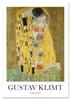 Poster Gustav Klimt Kiss