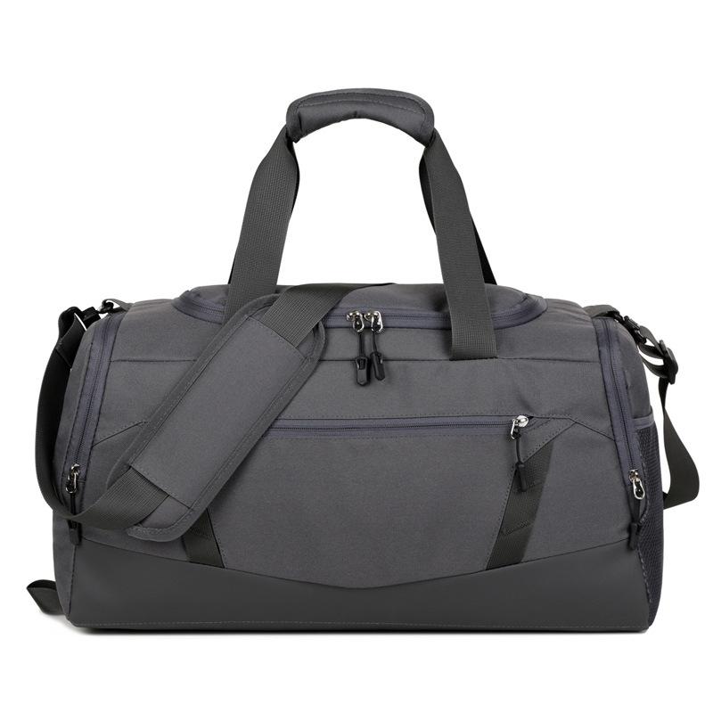 Men's and women's fashion sports dry and wet separation sports fitness bag out large capacity decompression portable belt shoe compartment travel bag