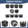 Крышки болтов мотоцикла, головки болтов, колпачки двигателя, комплект, подходящий для Harley Touring Road King Street Glide Road Glide Electra Glide Sportster 883 Dyna