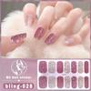 Charm Finger 14 Finger New Bling Fine Flash Aurora Gel Nail Oil Film Self-Adhesive Waterproof Seal-free Nail Art Sticker