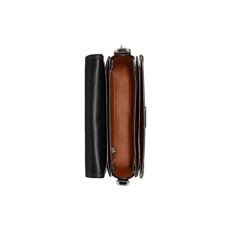 Новая тканевая сумка через плечо COACH Rogue из перчаточной кожи, сумка-кроссбоди, женская сумка-тоут, цвет тауп и черный CA215-LHUW7