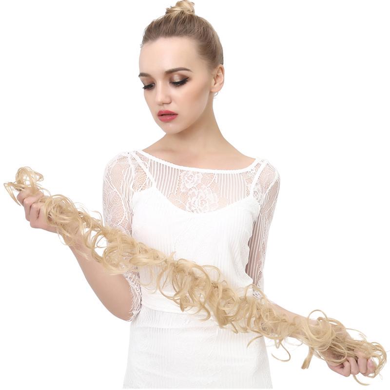 Шиньон из искусственных волос