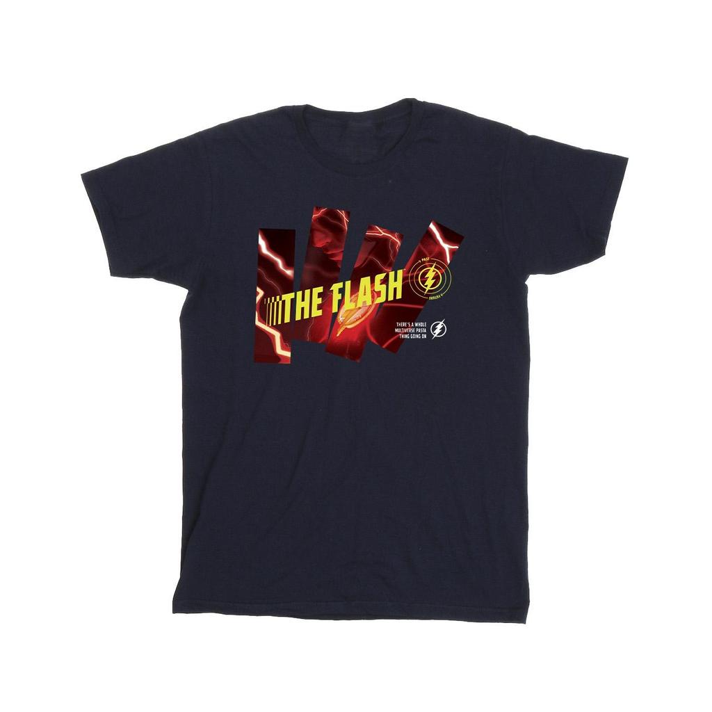 DC Comics Mens The Flash Pillars T-Shirt
