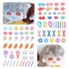 Waterproof 3D Scrapbooking Decoration Cartoon Gifts Card issuance doll Sticker Cute Bubble Stickers