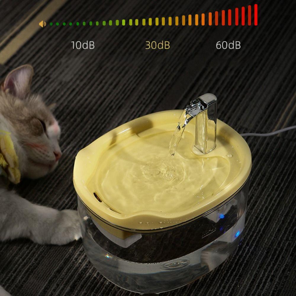 Автоматический фильтр для кошек, поилка с бесшумным насосом, миска для поения собак, диспенсер для воды для домашних животных