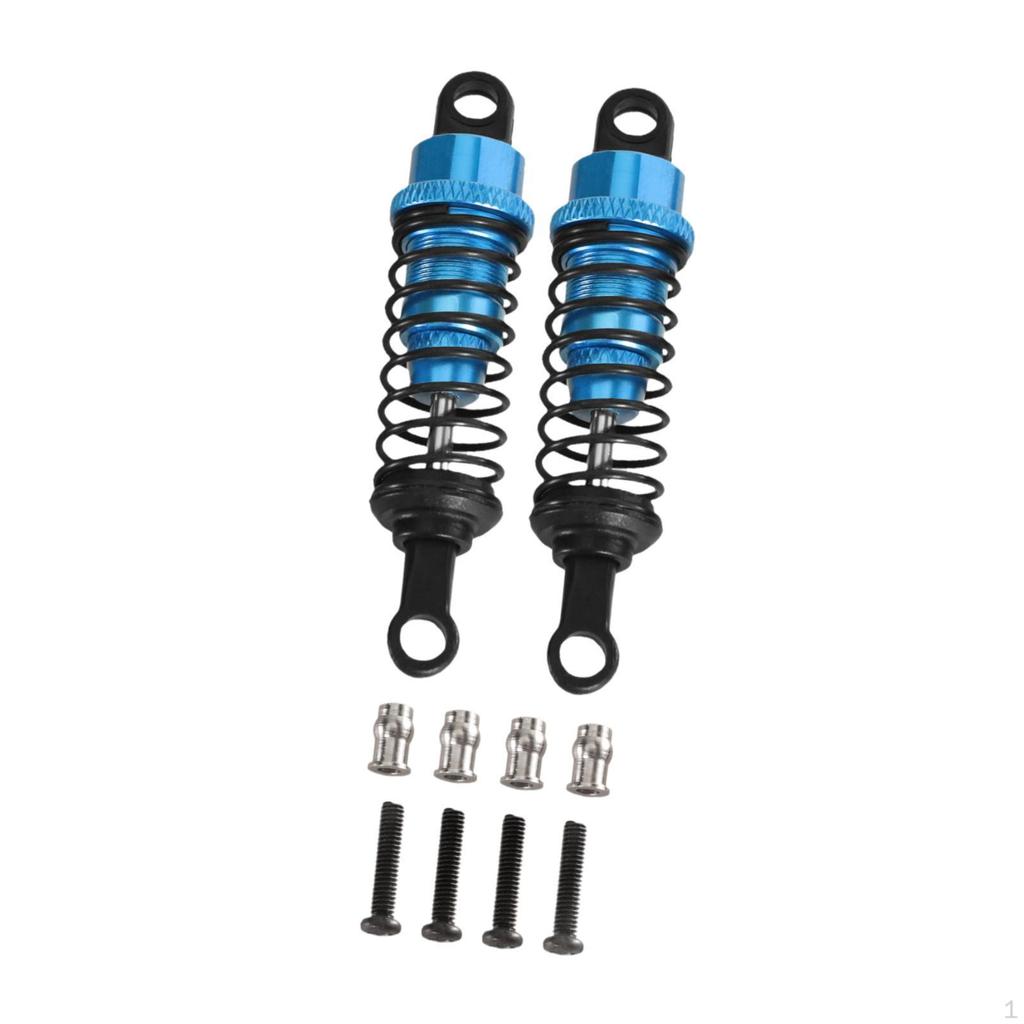 2 Pieces Hydraulic Shock Absorbers for RC Car 1/12 1/16 Replacement Upgrade Dampers Set Shocks