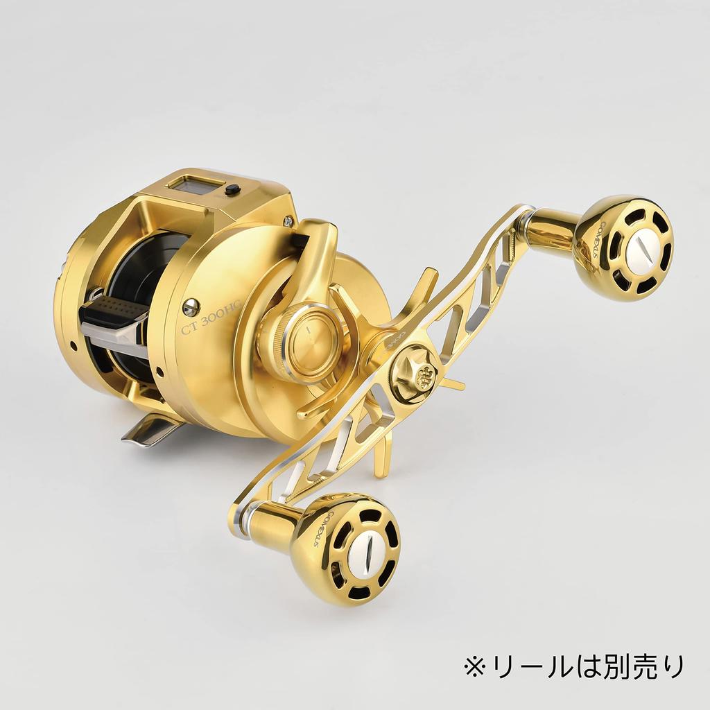 Gomexus CH120 Reel Handle Daiwa Shimano Bait Reel Compatible Double Handle Calcutta Conquest Ocean Conquest Double Axis Reel Handle Replacement 120mm