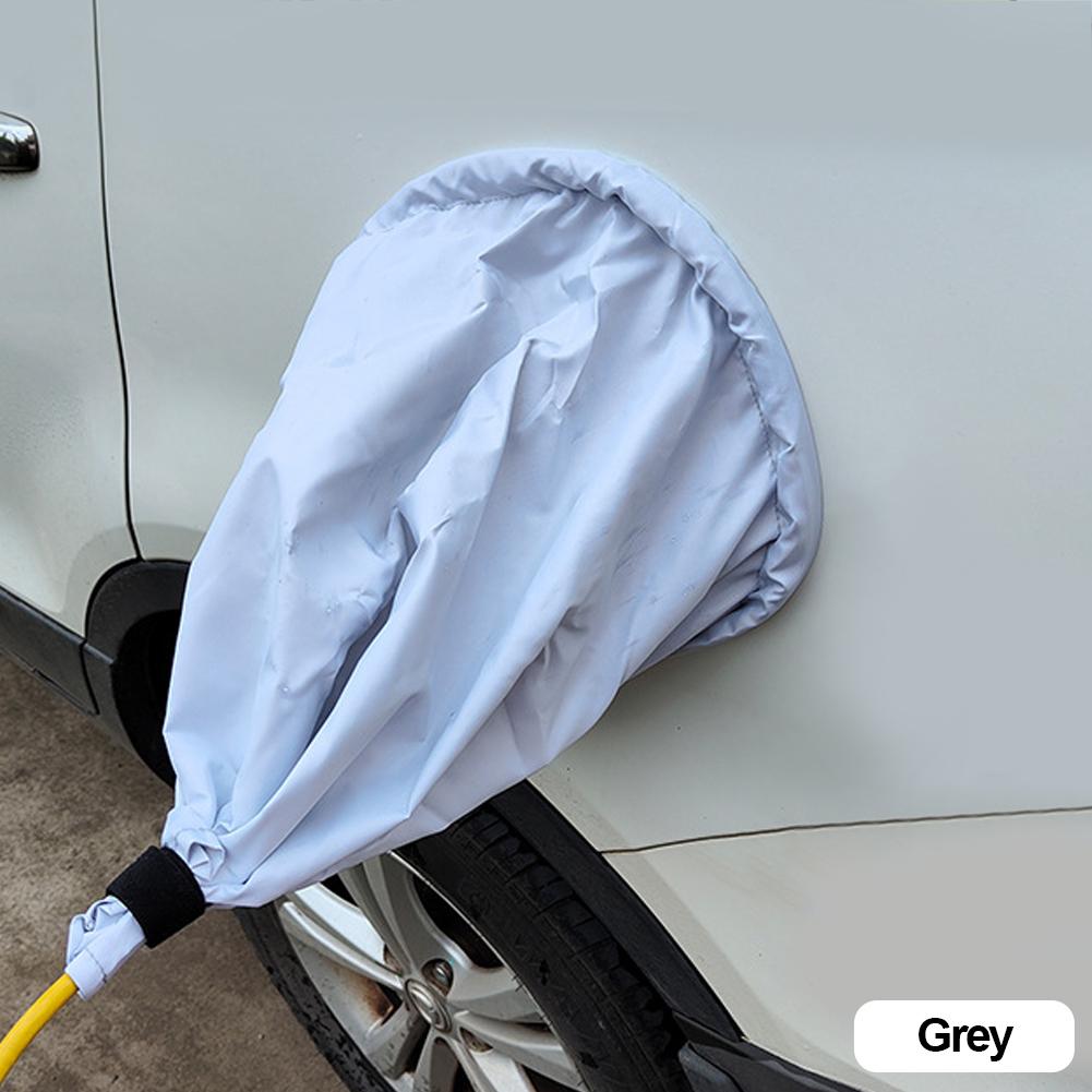 EV Charger Plug Port Cover Magnetic 360 Degree All-round Waterproof Dustproof Beautiful Charger Protector for Electric Car