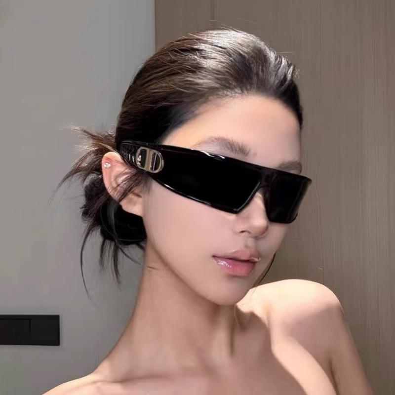 Стильные солнцезащитные очки-ободок для женщин, солнцезащитные очки два в одном высокого класса, очки для защиты от солнца и УФ-излучения