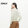 ONLY 2024 Autumn Relaxed Fit Off-Shoulder Knit Sweater