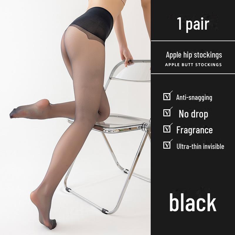 Бесшовные женские прозрачные колготки телесного цвета - Защита от затяжек, Нескользящие, Прочные