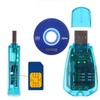 New Professional Standard Writer Driver Cloner SMS TRIXES USB SIM Copy Card Reader Cellphone