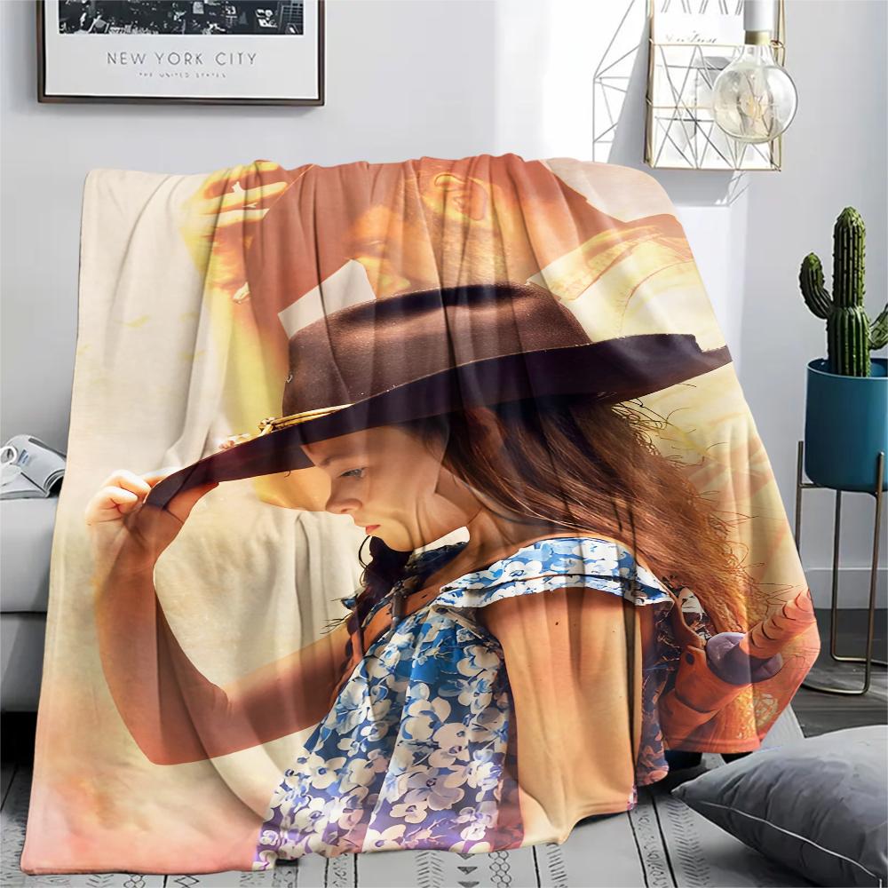 1 шт. Фланелевое одеяло с принтом «Ходячие мертвецы», Высокое качество, Для всех сезонов, Декор для дома, Тепло и уют, Идеально для рождественских подарков