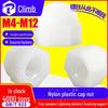 Nylon Hexagonal Cap Nut with Integrated Screw Cap (Sizes: M5/M6/M8/M10)