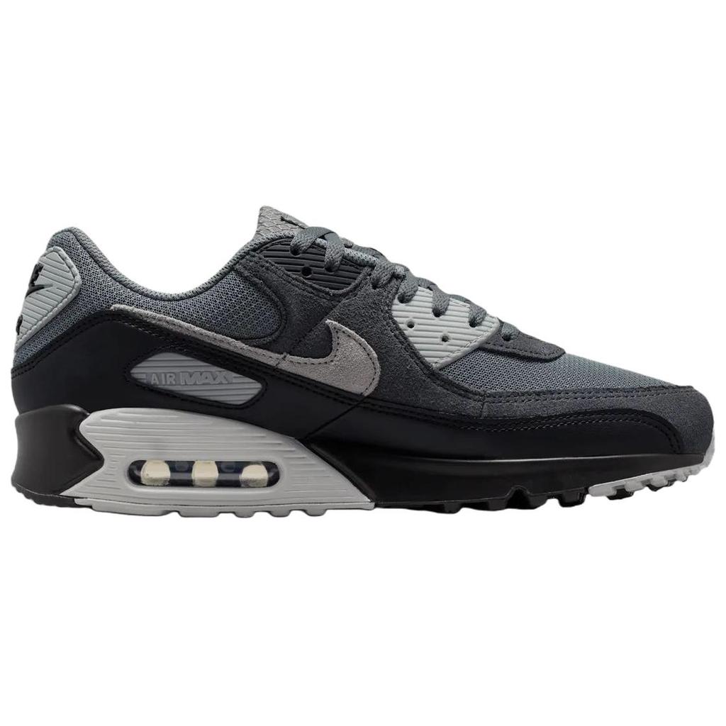 Nike Кроссовки Air Max 90 Smoke Grey Black Унисекс Темно-серый Фотоновая пыль DM0029-020