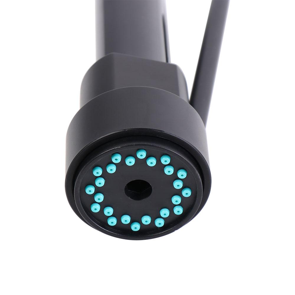 High Pressure Kitchen Faucet Plastic Pull Out Spray Head Spring Faucet Kitchen Spout Head