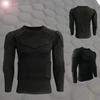 Quick-Dry Anti-Collision Long Sleeve Tight Rugby & Basketball Training Shirt