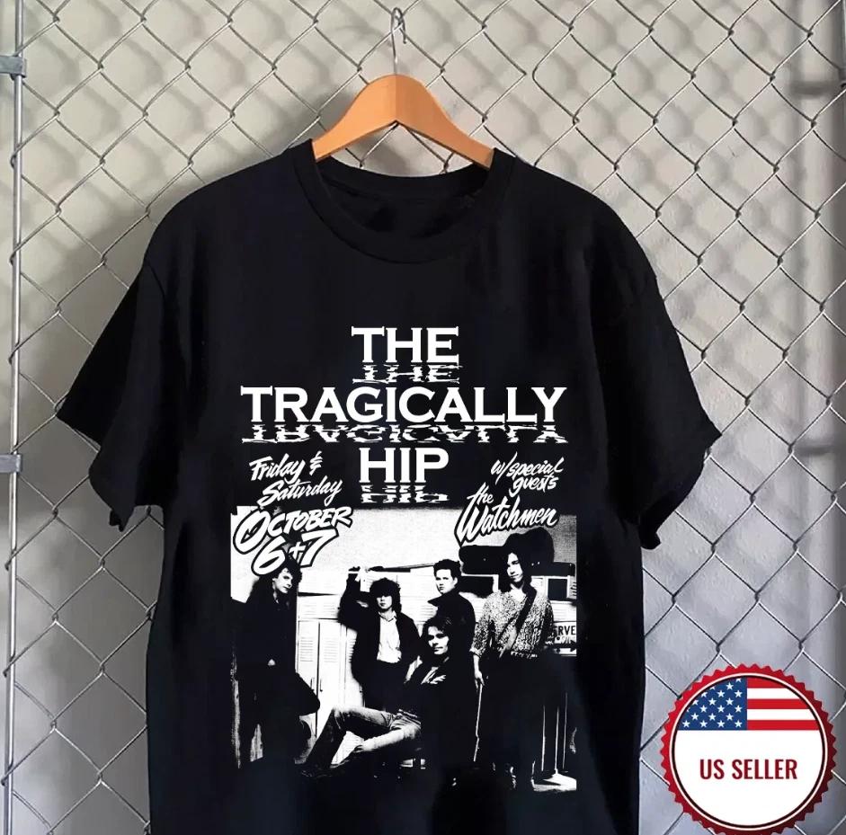 Tragically Hip 1989 Концертная группа Коллекция Подарок для фаната Все размеры Футболка
