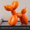 Скандинавская скульптура собаки-шарика из смолы - Креативный декор для дома и офиса (Элегантное украшение для крыльца и гостиной)
