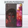 Чехол для Samsung Galaxy A50 A70 A30 A20s A20e A10 A40 A10s A10e M52 M51 M31 M30s, черный мягкий чехол для телефона, аниме, красный, синий свет