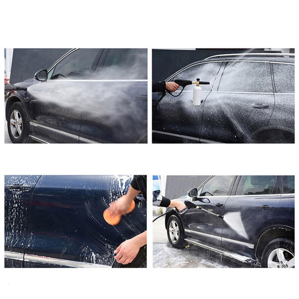 220 В Автомобильная стиральная машина Водяной насос высокого давления Бытовая вилка Высокомощная портативная автоматическая машина для очистки водяного пистолета