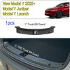 For Tesla New Model Y LAUNCH 2025 Juniper 2025+ Trunk Threshold Strip TPE Anti Scratch Protection Lid Cover Trunk Sill Guard Mat