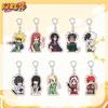 Аксессуары для акриловых брелоков Аниме Наруто Брелок для ключей с рисунком из мультфильма Узумаки Наруто