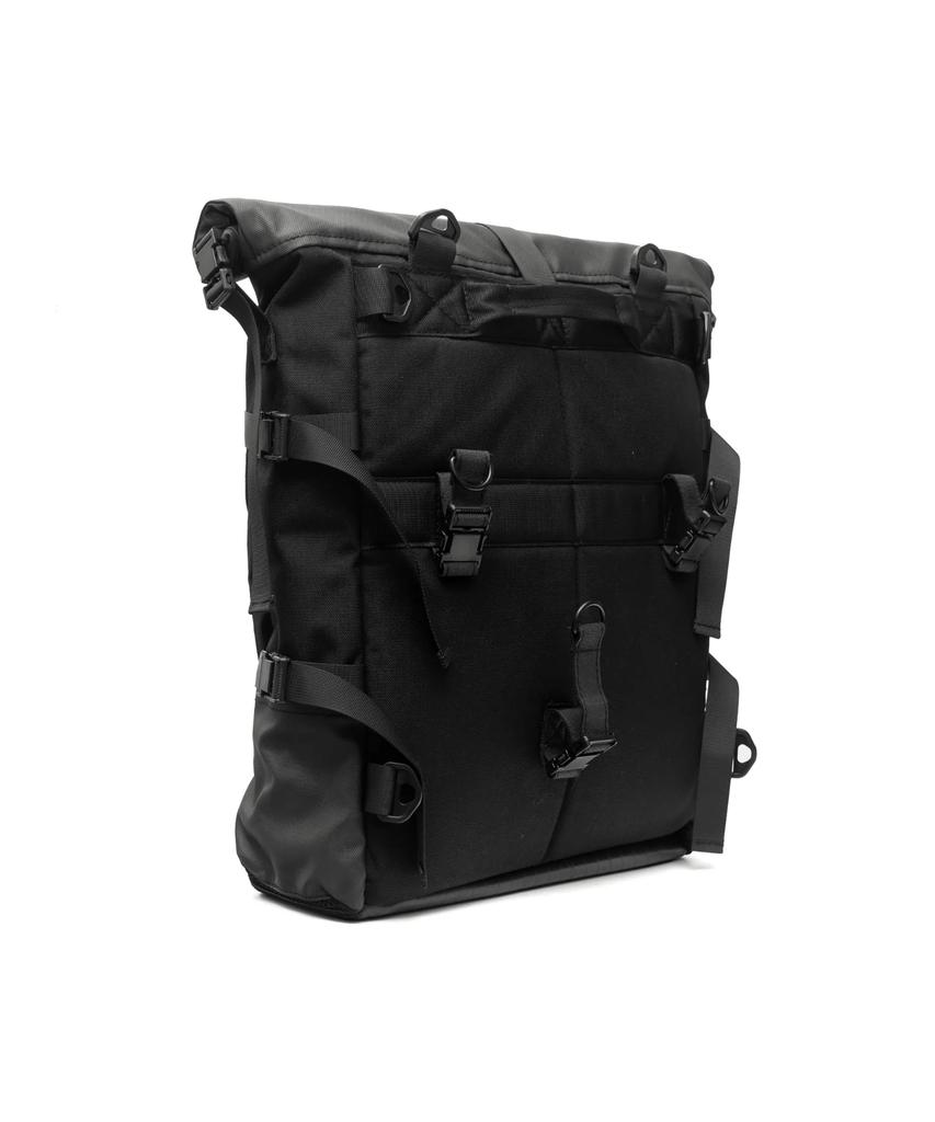 Rubberkiller Roger Backpack & Side Bag_For Motorcycle Rider [Black]