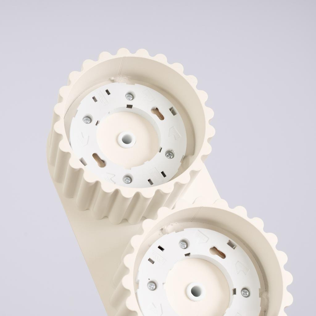 Ceiling lamp aura 2 beige Gx53
