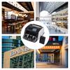 Bisofice Money Counter Machine Counterfeit Bill Detector Automatic Money Detection Top Loading Bill