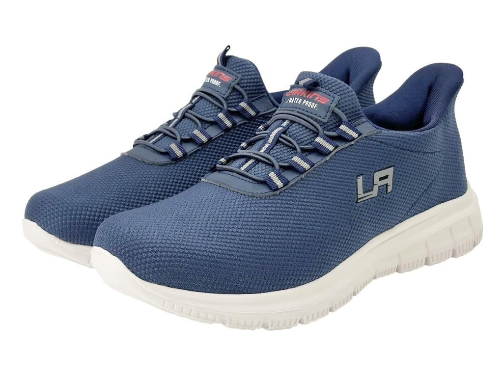 Кроссовки водонепроницаемые легкие [Larkins] L-203 мужские Hands-free (Военно-морской флот, 25,5 см)
