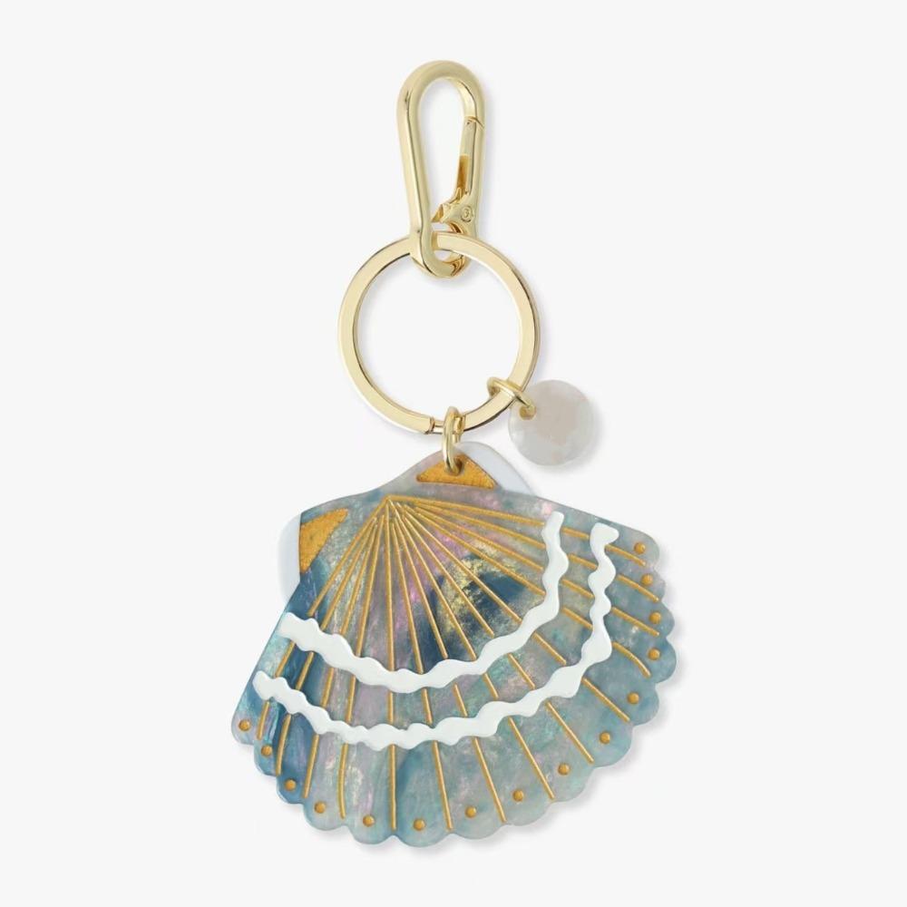 Surfboard Vacation Style Pendant Ice Cream Bag Charm Fashion Acrylic Keychain DIY Accessories