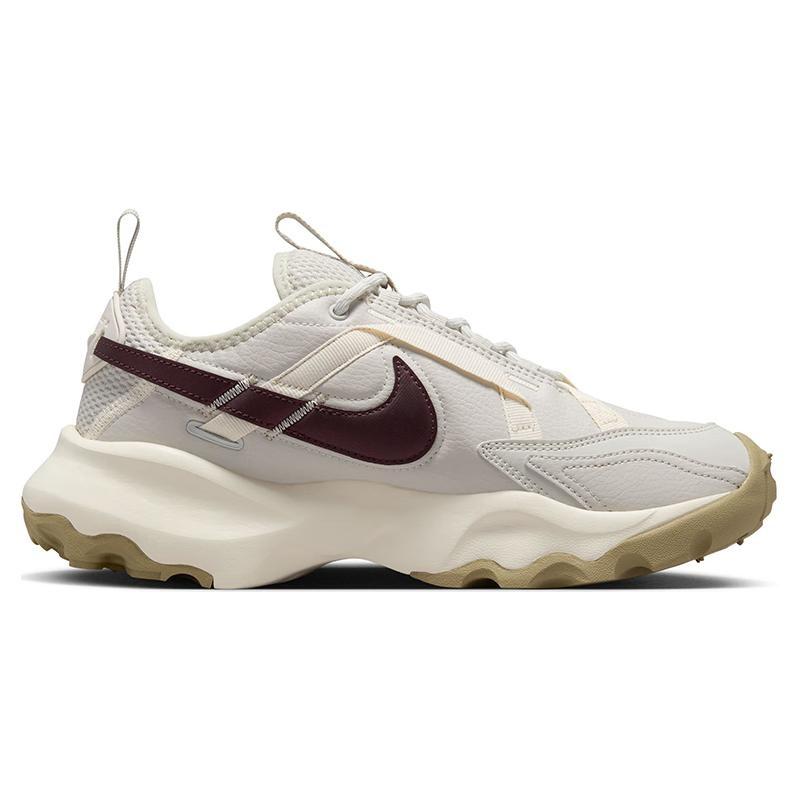 (WMNS) Женские кроссовки Nike TC 7900 'Light Bone Burgundy Crush' DD9682-003