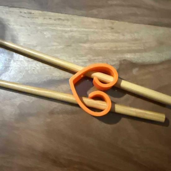 2Pcs Reusable Training Chopstick Helpers for Beginners Replaceable Practice Chopsticks Non-Slip Connector Trainer Learner Gift for Adults Kids